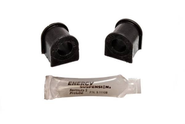 Energy Suspension - Energy Suspension 90-93 Acura Integra Black 16mm Rear Sway Bar Bushings