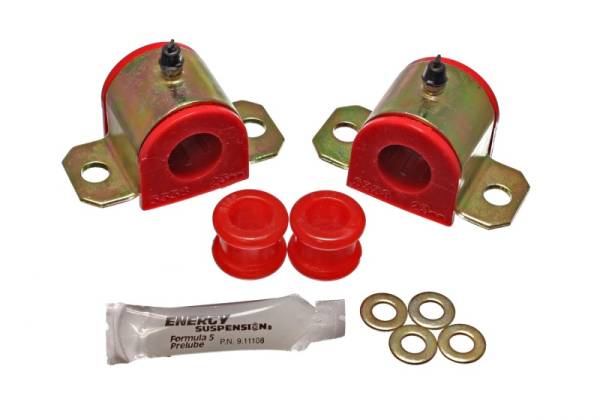 Energy Suspension - Energy Suspension 92-01 Honda Prelude Red 23mm Front Sway Bar Bushings (Sway Bar end link bushings a