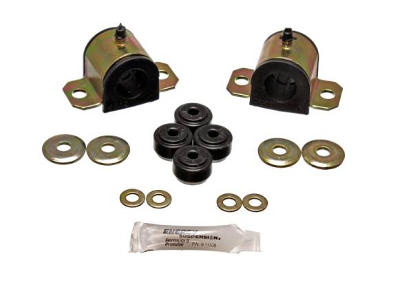 Energy Suspension - Energy Suspension 92-01 Honda Prelude Black 25mm Front Sway Bar Bushings (Sway Bar end link bushings