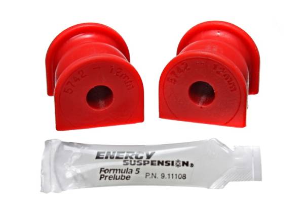 Energy Suspension - Energy Suspension 01-05 Honda Civic/CRX Red 12mm Rear Sway Bar Bushings