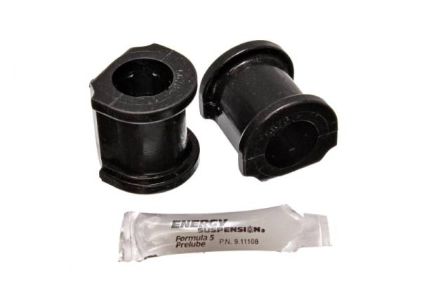 Energy Suspension - Energy Suspension 01-05 Honda Civic/CRX Black 16mm Front Sway Bar Bushings