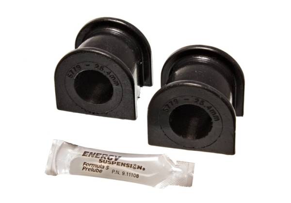 Energy Suspension - Energy Suspension 04-05 Acura TSX Black 25.4mm/1in Front Sway Bar Bushing Set