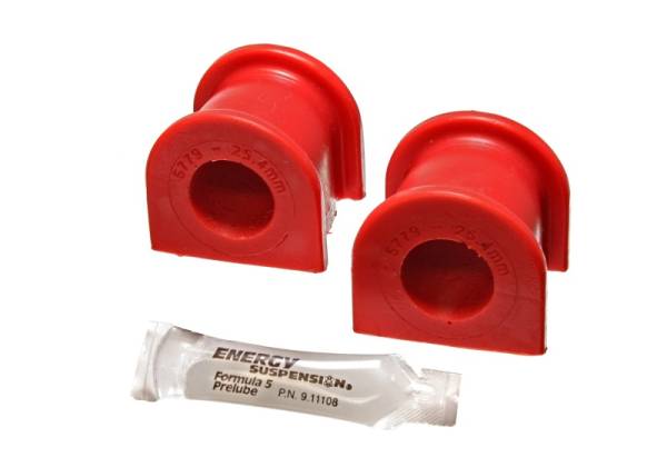 Energy Suspension - Energy Suspension 04-05 Acura TSX Red 25.4mm/1in Front Sway Bar Bushing Set