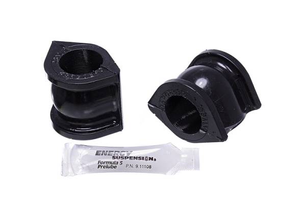 Energy Suspension - Energy Suspension 06-11 Honda Civic SI 28mm Front Sway Bar Bushing Set - Black - 16.5146G