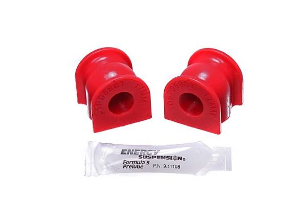 Energy Suspension - Energy Suspension 06-11 Honda Civic SI 17mm Rear Sway Bar Bushing Set - Red