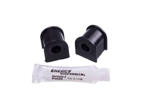 Energy Suspension - Energy Suspension 06-11 Honda Civic (Excl Si) 12mm Rear Sway Bar Bushings - Black