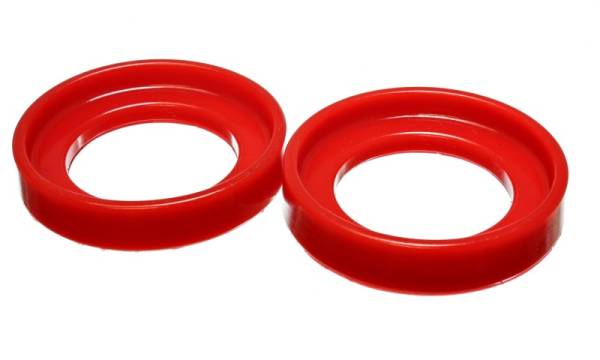 Energy Suspension - Energy Suspension 90-97 Honda Accord/Odyssey / 92-01 Honda Prelude Red Front Coil Spring Isolator Se