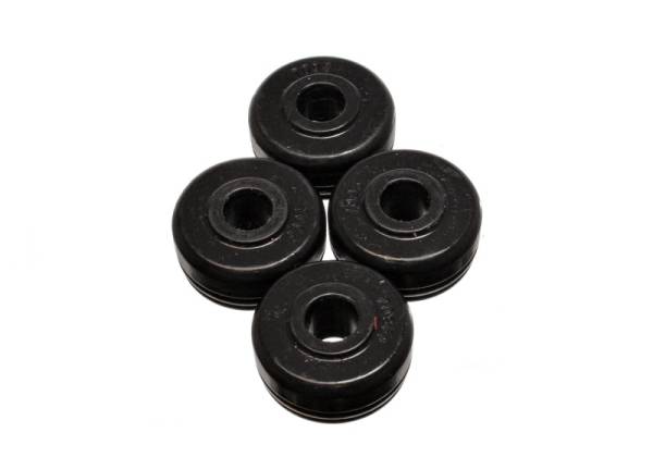 Energy Suspension - Energy Suspension 88-91 Honda Civic/CRX Black Front Strut Rod Bushing Set