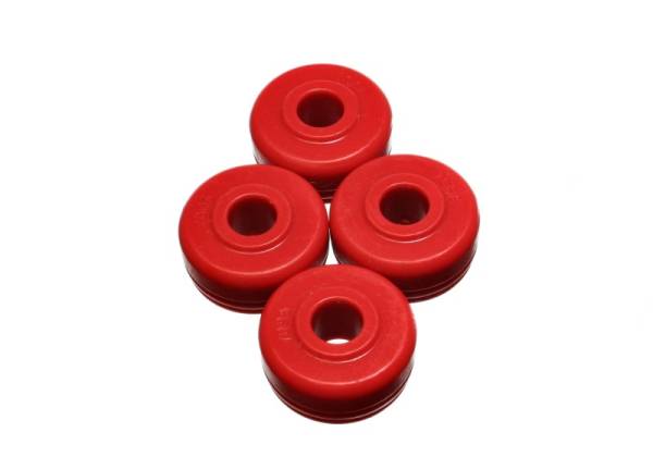 Energy Suspension - Energy Suspension 88-91 Honda Civic/CRX Red Front Strut Rod Bushing Set