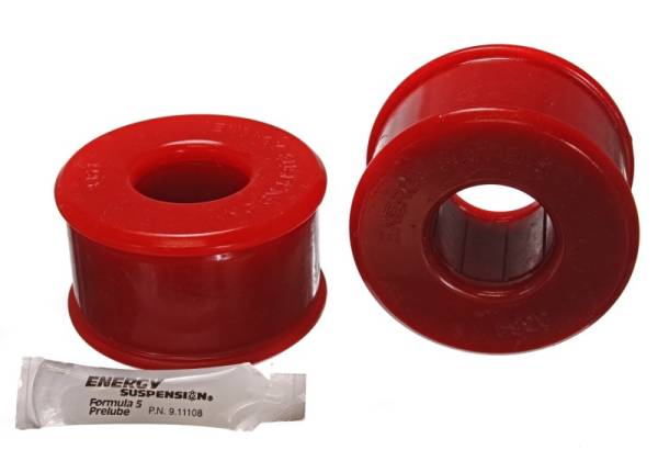 Energy Suspension - Energy Suspension 90-93 Acura Integra Red Rear Trailing Arm Bushing Set (Must reuse all metal parts)