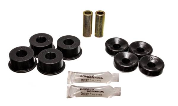 Energy Suspension - Energy Suspension 90-97 Honda Accord/Odyssey / 92-01 Prelude Black Front Shock Upper and Lower Bushi