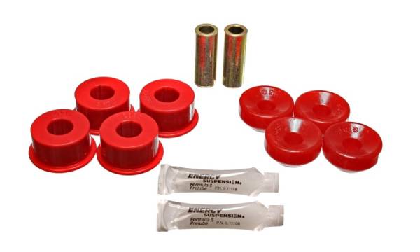 Energy Suspension - Energy Suspension 90-97 Honda Accord/Odyssey / 92-01 Prelude Red Front Shock Upper and Lower Bushing