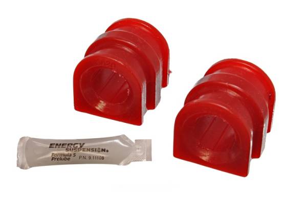 Energy Suspension - Energy Suspension 91-02 Saturn S-Series Red 28.5mm Front Sway Bar Bushings - 18.5101R