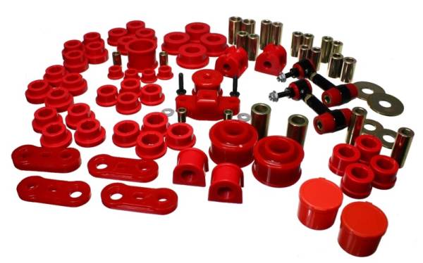 Energy Suspension - Energy Suspension 08-12 Subaru Impreza WRX Red Hyper-Flex Master Bushing Set