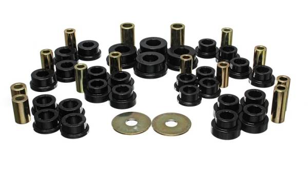 Energy Suspension - Energy Suspension Subaru 08-12 Impreza/08-14 WRX Black Rear Control Arm Bushing Set