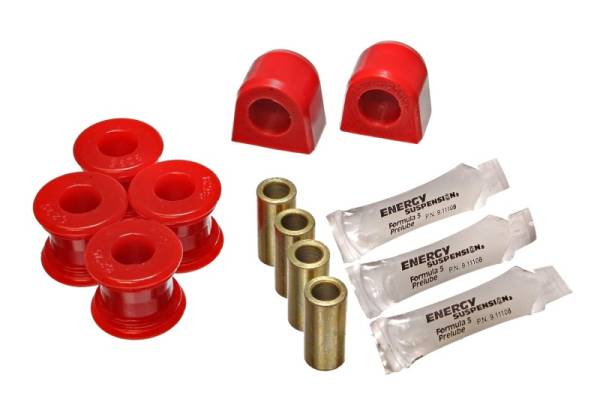 Energy Suspension - Energy Suspension 02-06 Subaru Impreza/WRX Red 20mm Rear Sway Bar Bushing Set