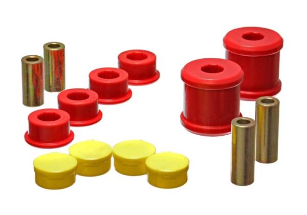 Energy Suspension - Energy Suspension 02-06 Subaru Impreza/WRX Red Rear Trailing  Arm Bushing Set