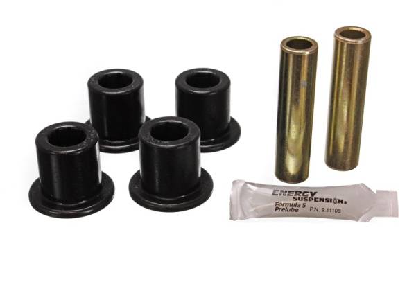 Energy Suspension - Energy Suspension Jeep Frame Shackle Bushing Set - Black