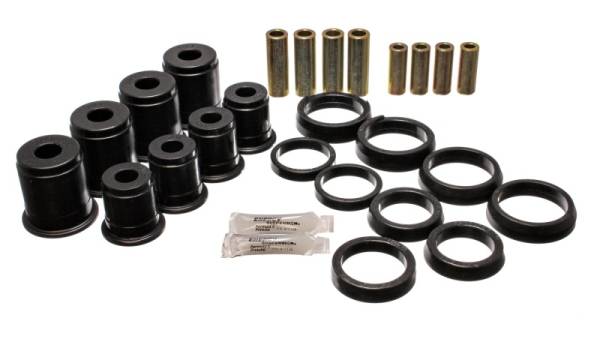 Energy Suspension - Energy Suspension 84-01 Jeep Cherokee/Wagoneer/Comanche 4WD Black Front Control Arm Bushings