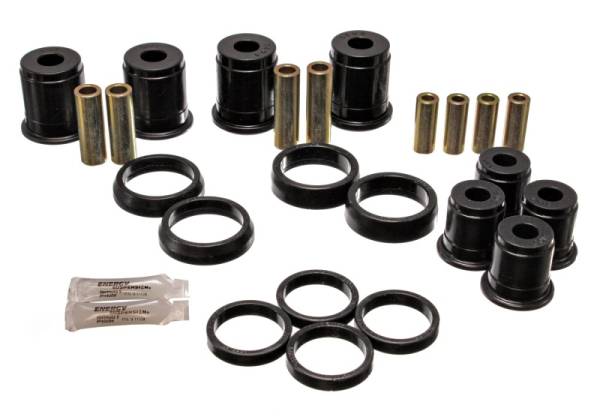 Energy Suspension - Energy Suspension Front Control Arm Bushings - Black