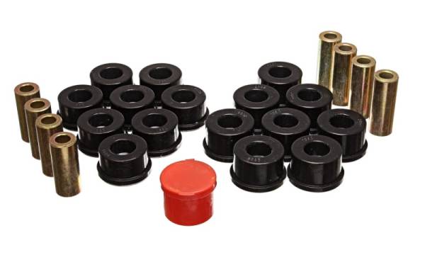 Energy Suspension - Energy Suspension Control Arm Bushings - Rear - Black