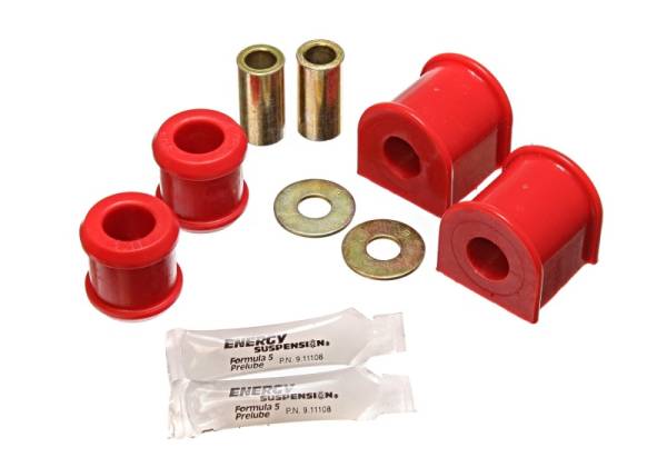 Energy Suspension - Energy Suspension 07-11 Jeep Wrangler 17mm Rear Sway Bar Bushings Set - Red