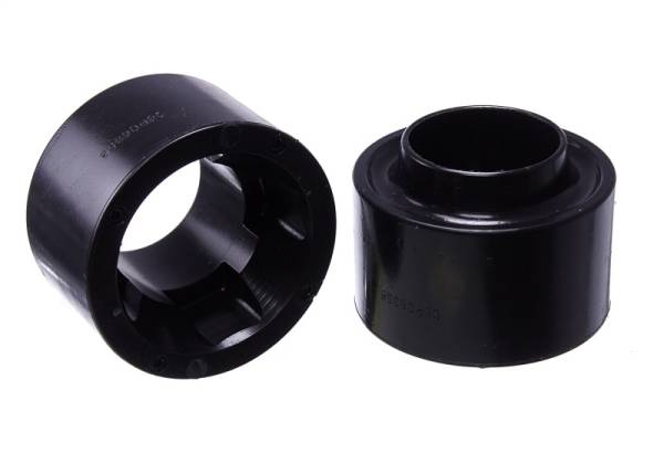 Energy Suspension - Energy Suspension 07-17 Jeep Wrangler (JK) Black Front Coil Spring Spacer 1-3/4in Lift Set