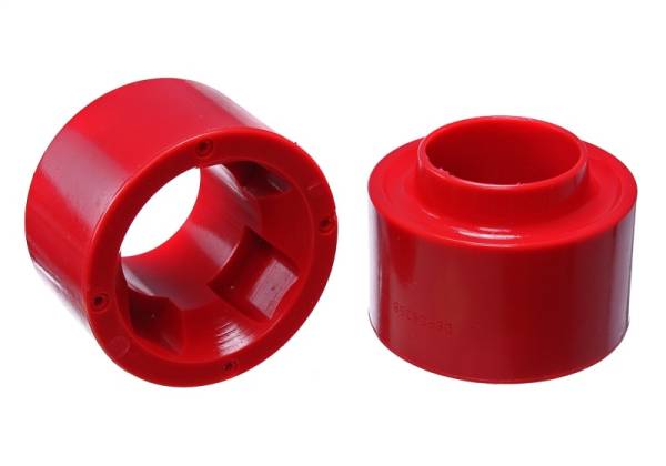 Energy Suspension - Energy Suspension 07-17 Jeep Wrangler (JK) Red Front Coil Spring Spacer 1-3/4in Lift Set