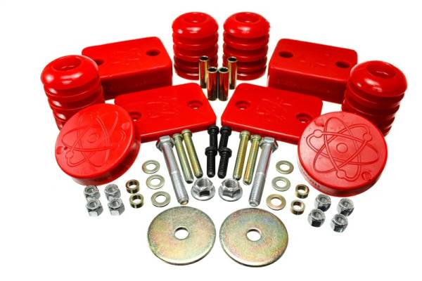 Energy Suspension - Energy Suspension 18-20 Jeep Wrangler JL Red Front Bump Stop Set (Set of 2)