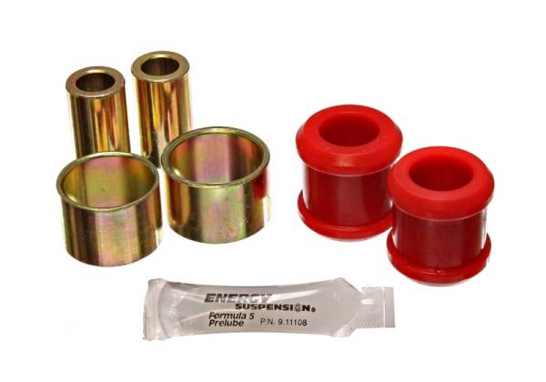 Energy Suspension - Energy Suspension Track Arm Bushing Set - Front - Red