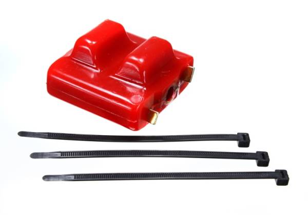 Energy Suspension - Energy Suspension Gm Clamshell Motor Mnt 3 Hole - Red