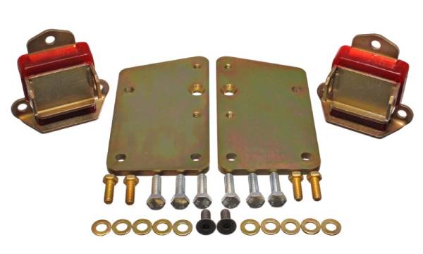 Energy Suspension - Energy Suspension Ls Conversion Mtr Mount Set  - Red