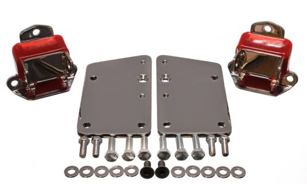 Energy Suspension - Energy Suspension Ls Conversion Mtr Mount Set  - Red