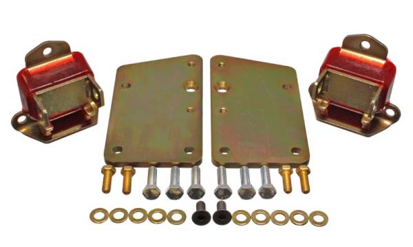 Energy Suspension - Energy Suspension Ls Conversion Mtr Mount Set  - Red