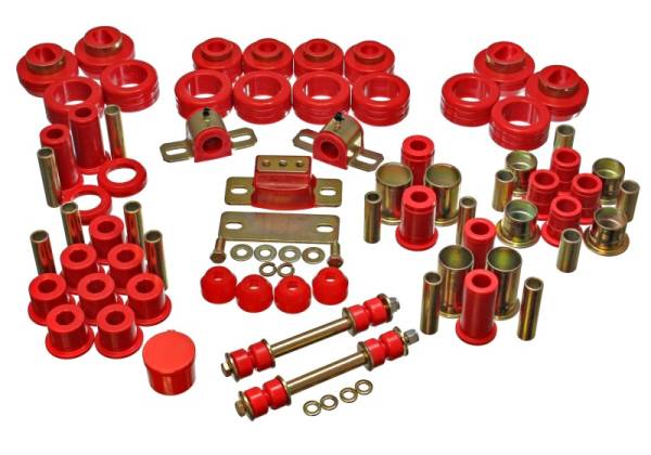 Energy Suspension - Energy Suspension 82-04 Chevy Blazer & S-10/S-15 Pickup 2WD (except 97-01 SS)  Red Hyper-flex Master