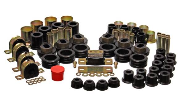 Energy Suspension - Energy Suspension 81-87 Chevy/GMC 2WD 1/2 Ton PickUp Black Hyper-flex Master Bushing Set