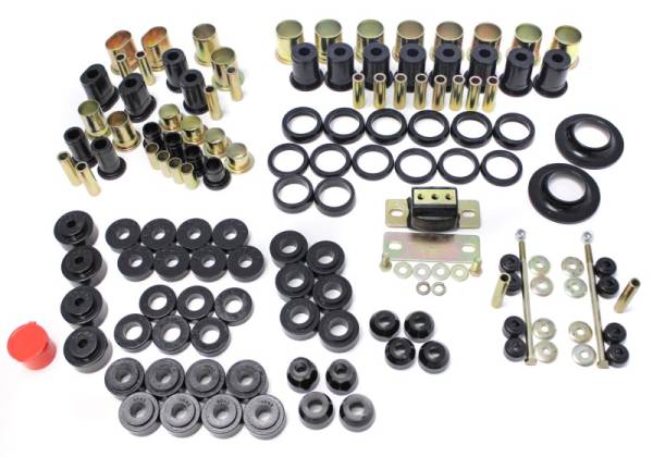 Energy Suspension - Energy Suspension 66-72 Chevelle Black Hyper-flex Master Bushing Set