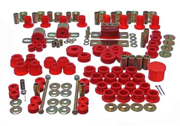 Energy Suspension - Energy Suspension 63-82 Chevrolet Corvette Red Hyper-flex Master Bushing Set