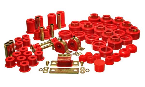 Energy Suspension - Energy Suspension 95-99 Chevy Tahoe / GMC Denali/Yukon (except XL) 2WD Red Hyper-flex Master Bushing