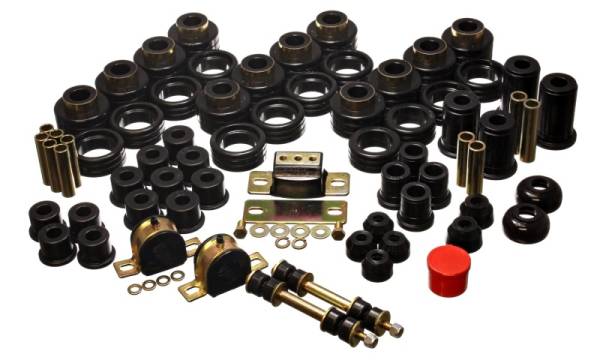 Energy Suspension - Energy Suspension 92-94 Chevy K5 Blazer / 92-99 Suburban / 92-99 GMC Denali XL/Yukon XL 2WD Black Hy