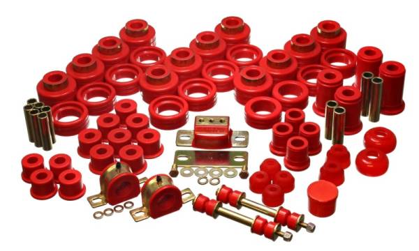 Energy Suspension - Energy Suspension 92-94 Chevy K5 Blazer / 92-99 Suburban / 92-99 GMC Denali XL/Yukon XL 2WD Red Hype