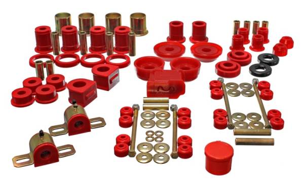 Energy Suspension - Energy Suspension 93-02 Chevrolet Camaro Red Hyper-flex Master Bushing Set