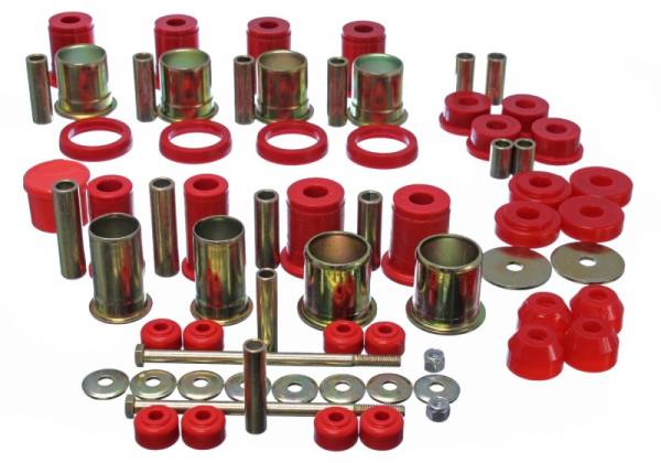 Energy Suspension - Energy Suspension 89-92 Chevrolet Camaro Red Hyper-flex Master Bushing Set