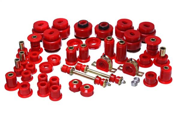 Energy Suspension - Energy Suspension 07-10 Chevy/GMC Hyper-Flex Master Bushing Set - Red