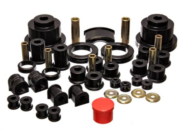 Energy Suspension - Energy Suspension 04 Pontiac GTO Black Hyper-flex Master Bushing Set