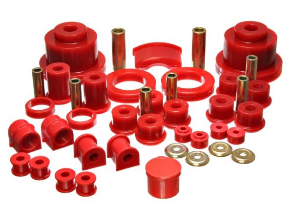 Energy Suspension - Energy Suspension 04 Pontiac GTO Red Hyper-flex Master Bushing Set