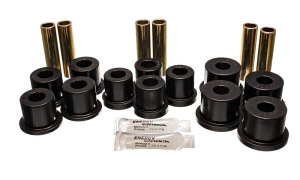 Energy Suspension - Energy Suspension Gm C20/C30 Sprg & Shackle Set - Black