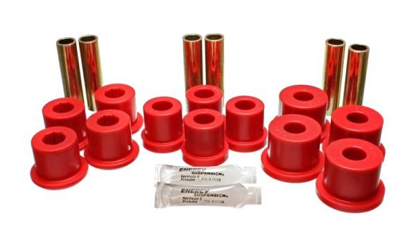 Energy Suspension - Energy Suspension Gm C20/C30 Sprg & Shackle Set - Red