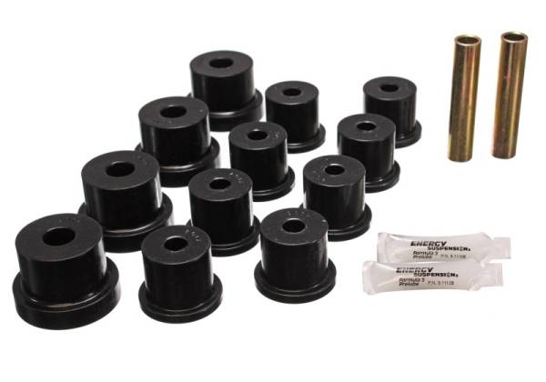 Energy Suspension - Energy Suspension Nova Mono Leaf Spring Bushings - Black