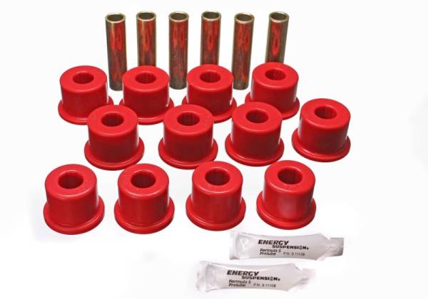 Energy Suspension - Energy Suspension Rear Spring Set - Red